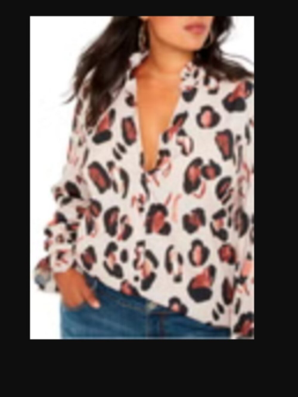 Eloquii Leopard shirt